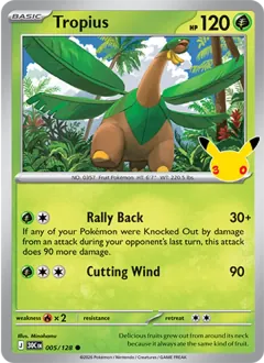 Tropius, 30th Celebration 005/128
