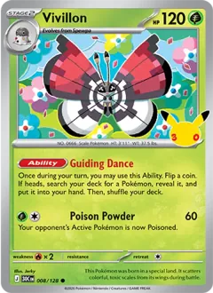 Vivillon, 30th Celebration 008/128