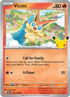 Victini, 30th Celebration 013/128