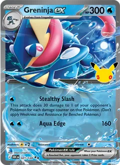 Greninja ex, 30th Celebration 021/128
