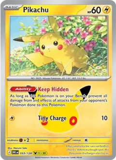 Pikachu, 30th Celebration 033/128