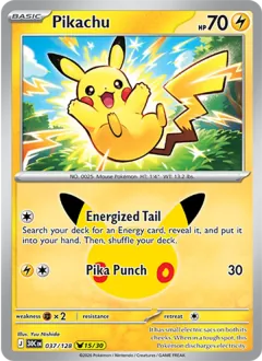 Pikachu, 30th Celebration 037/128