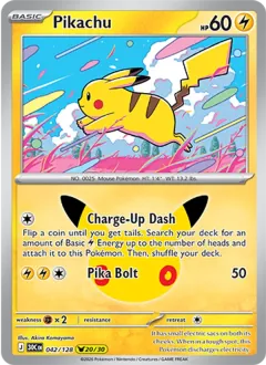 Pikachu, 30th Celebration 042/128