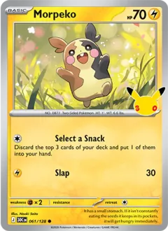 Morpeko, 30th Celebration 061/128