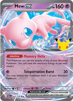 Mew ex, 30th Celebration 066/128