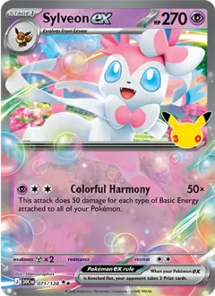 Sylveon ex, 30th Celebration 071/128