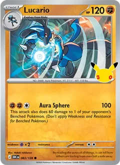 Lucario, 30th Celebration 083/128