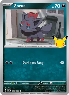 Zorua, 30th Celebration 095/128