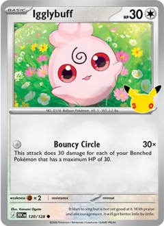 Igglybuff, 30th Celebration 120/128