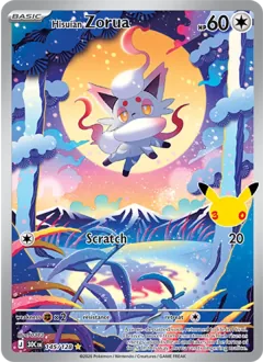 Hisuian Zorua, 30th Celebration 145/128