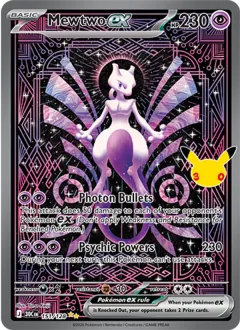 Mewtwo ex, 30th Celebration 151/128