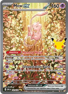 Mew ex, 30th Celebration 152/128