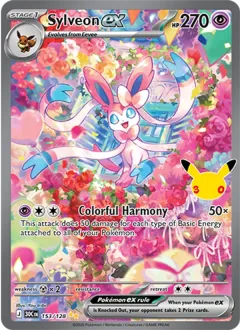 Sylveon ex, 30th Celebration 153/128