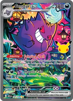 Gengar ex, 30th Celebration 154/128