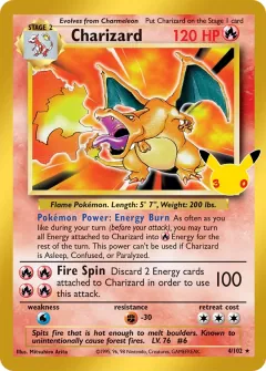 Charizard, 30th Classic Collection 001