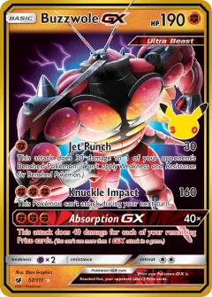 Buzzwole GX, 30th Classic Collection 013