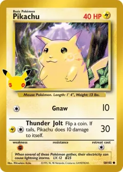 Pikachu, 30th Classic Collection 014