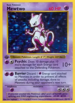Mewtwo, Base Set 10/102