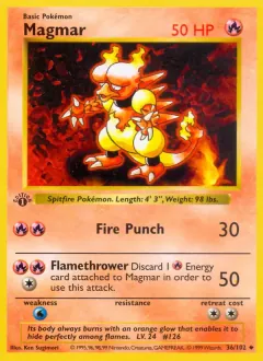 Magmar, Base Set 36/102