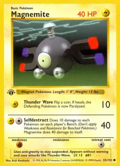 Magnemite, Base Set 53/102