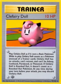 Clefairy Doll, Base Set 70/102