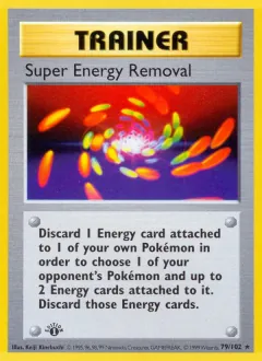 Super Energy Removal, Base Set 79/102