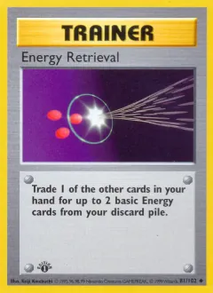 Energy Retrieval, Base Set 81/102