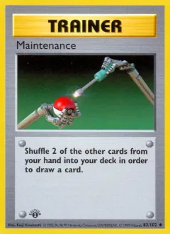 Maintenance, Base Set 83/102