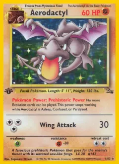 Aerodactyl, Fossil 1/62
