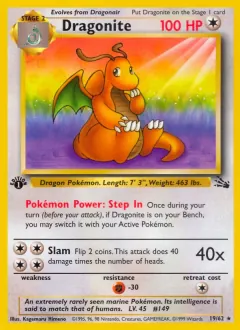 Dragonite, Fossil 19/62