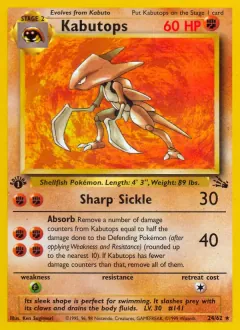 Kabutops, Fossil 24/62