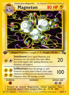Magneton, Fossil 26/62