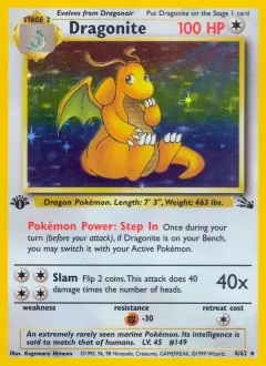 Dragonite, Fossil 4/62