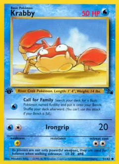 Krabby, Fossil 51/62
