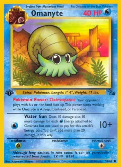 Omanyte, Fossil 52/62