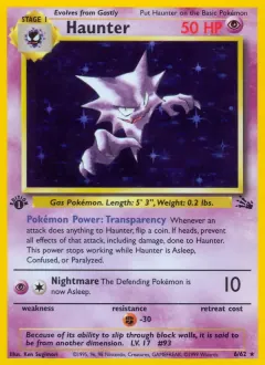 Haunter, Fossil 6/62