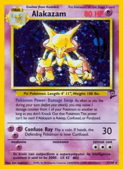 Alakazam, Base Set 2 1/130