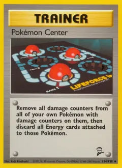 Pokémon Center, Base Set 2 114/130