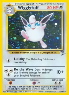 Wigglytuff, Base Set 2 19/130
