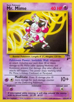Mr. Mime, Base Set 2 27/130