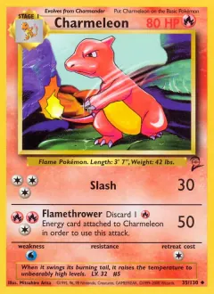 Charmeleon, Base Set 2 35/130