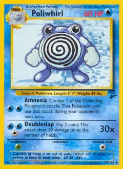 Poliwhirl, Base Set 2 57/130