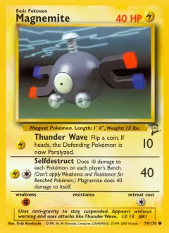 Magnemite, Base Set 2 79/130
