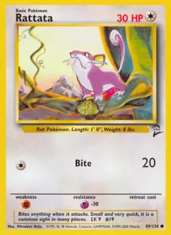 Rattata, Base Set 2 89/130