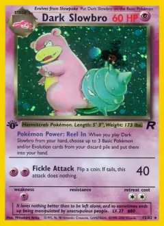 Dark Slowbro, Team Rocket 12/82