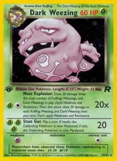 Dark Weezing, Team Rocket 14/82