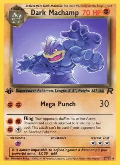 Dark Machamp, Team Rocket 27/82