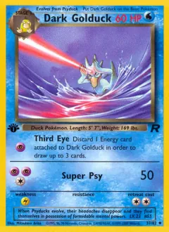Dark Golduck, Team Rocket 37/82
