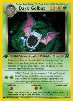 Dark Golbat, Team Rocket 7/82