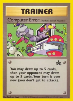 Computer Error, Wizards Black Star Promos 16/53